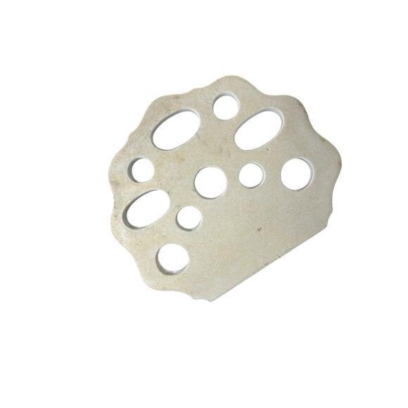 Vtg Meissen style Blue Onion Wall Utensil Holder - 10 slots- cottagecore - Picture 5 of 12